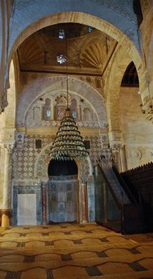 Tourisme Kairouan en Tunisie Mosquée Mihrab blog etnafes