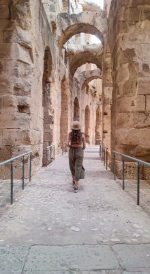 Tourisme d'Aventure en Tunisie 32 L'amphithéâtre d'El-Jem Mahdia