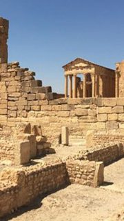 Tourisme à Kasserine Ruines romaines Sbeitla Tunisie 2 Blog Etnafes