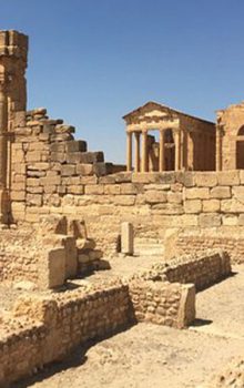 Tourisme à Kasserine Ruines romaines Sbeitla Tunisie 2 Blog Etnafes