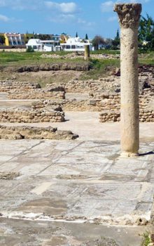 Tourisme à Nabeul Site archéologique de Pupput Nabeul Tunisie Blog Etnafes
